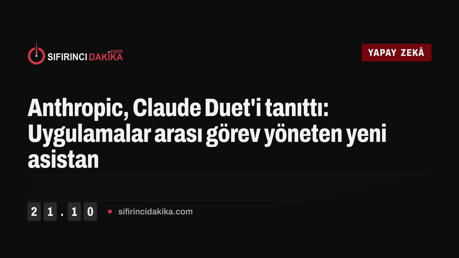 Anthropic, Claude Duet'i tanıttı: Uygulamalar arası görev yöneten yeni asistan
