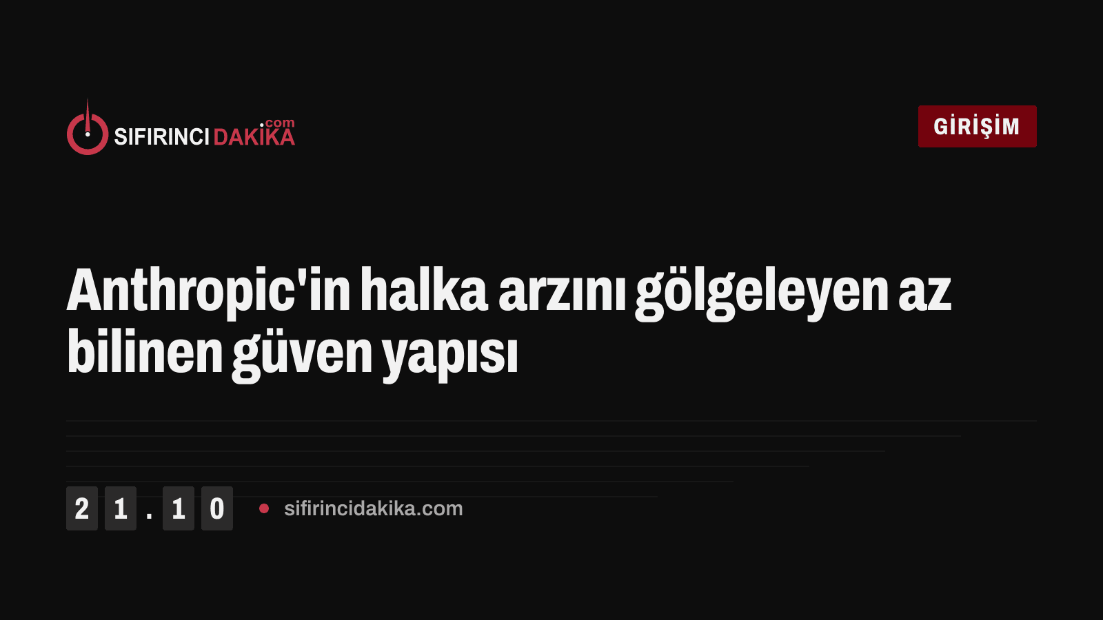 Anthropic'in halka arzını gölgeleyen az bilinen güven yapısı