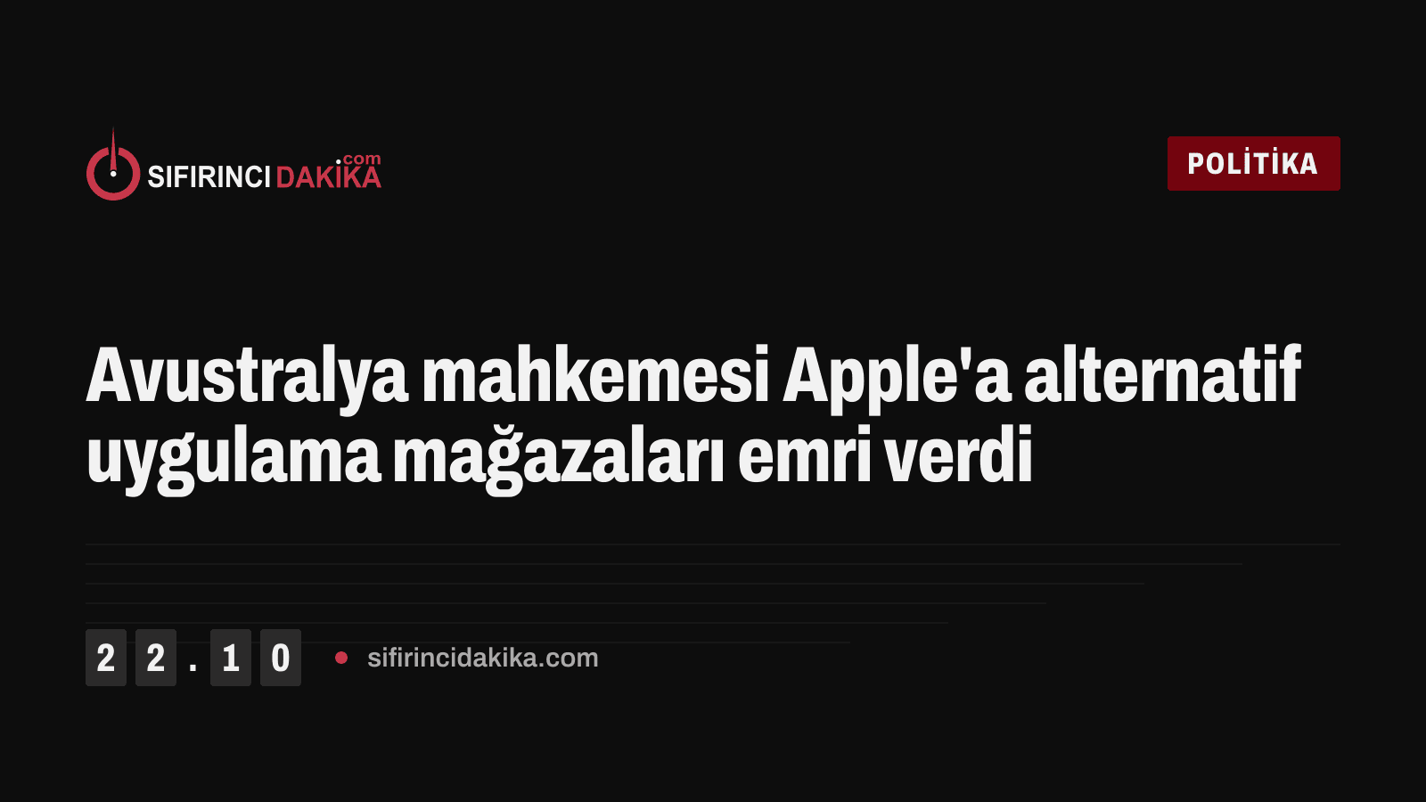 Avustralya mahkemesi Apple'a alternatif uygulama mağazaları emri verdi