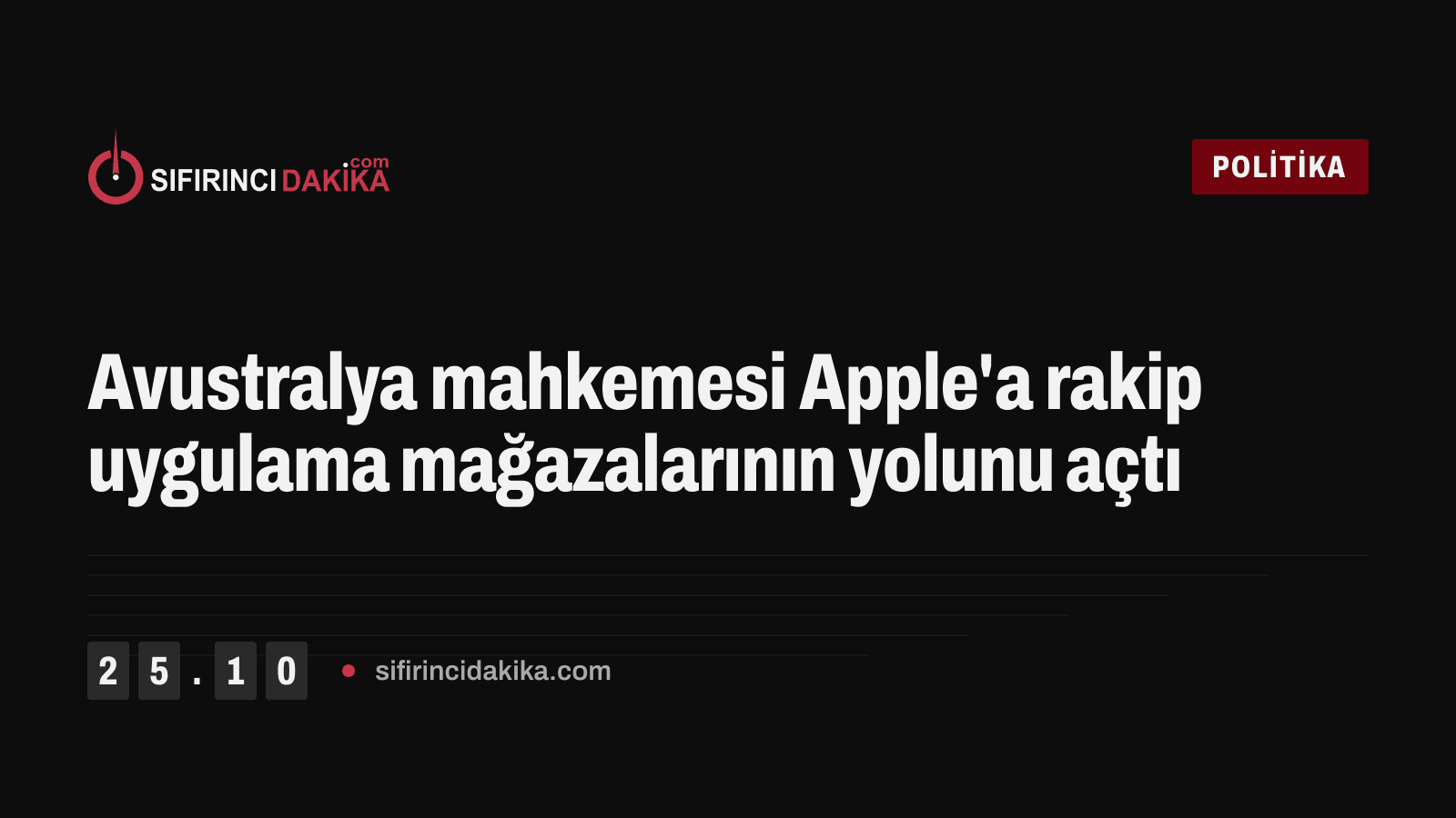 Avustralya mahkemesi Apple'a rakip uygulama mağazalarının yolunu açtı