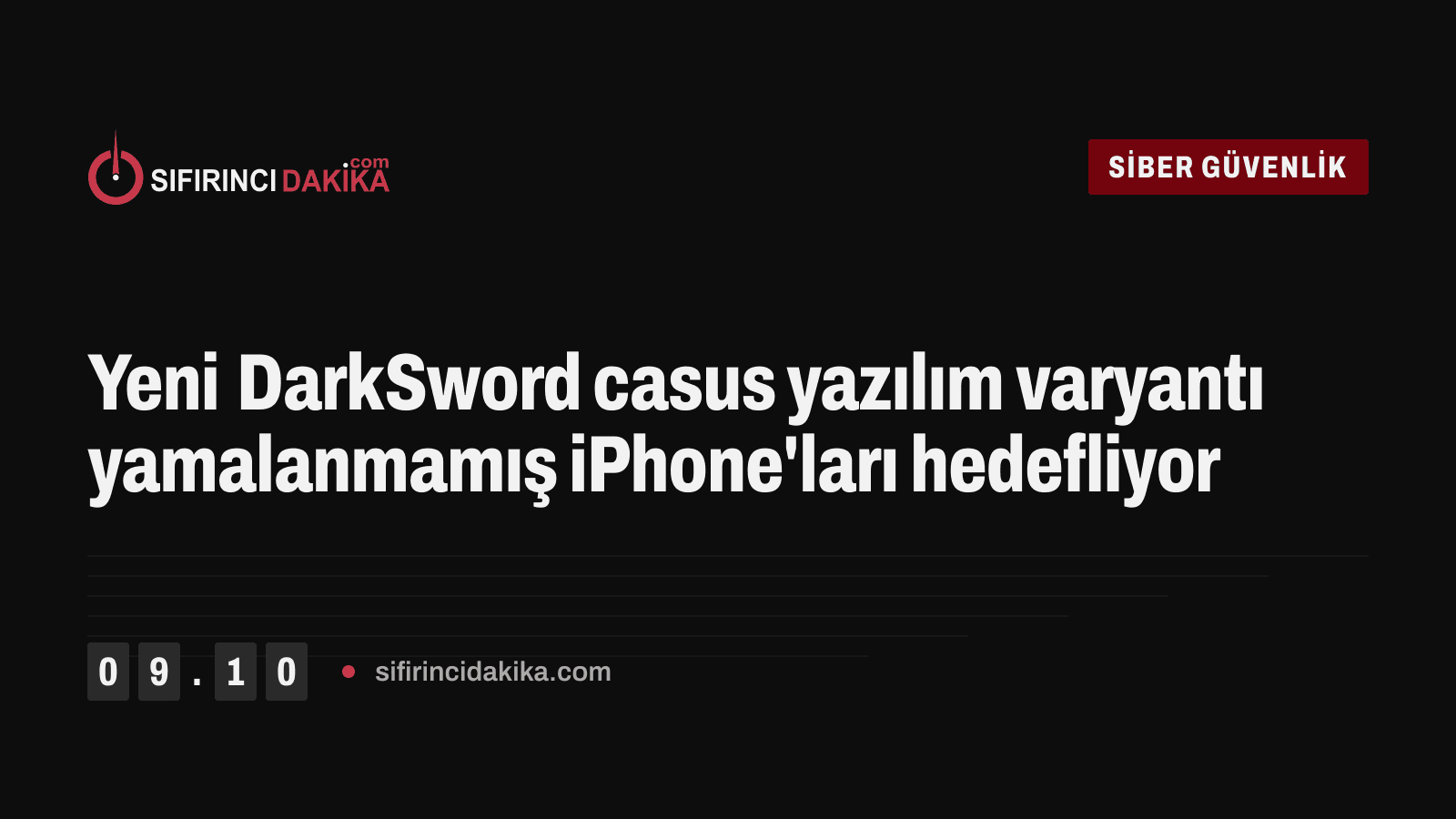 Yeni DarkSword casus yazılım varyantı yamalanmamış iPhone'ları hedefliyor